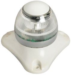 Luz de navegación Sphera II 360 ° cuerpo blanco blanco